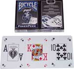 Mazzo Bicycle Pro poker blu