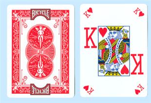 Mazzo Bicycle Pro poker rosso