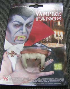 Denti vampiro halloween