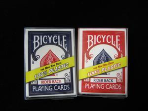 1 mazzo bicycle plastica 100%