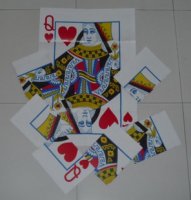 Jumbo carta restaurata,giochi di prestigio