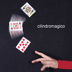 giochi di prestigio,trucchi magia,CILINDROMAGICO Carta nel bicchiere 