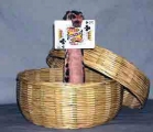 Cesto con serpente indovino,giochi di prestigio,trucchi magia