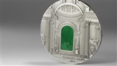 Riproduzione Moneta Neoclassica Tiffany art 2012 finestra verde