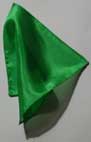 FAZZOLETTO SETA VERDE 20X20CM