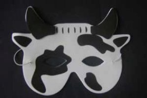 Maschera mucca